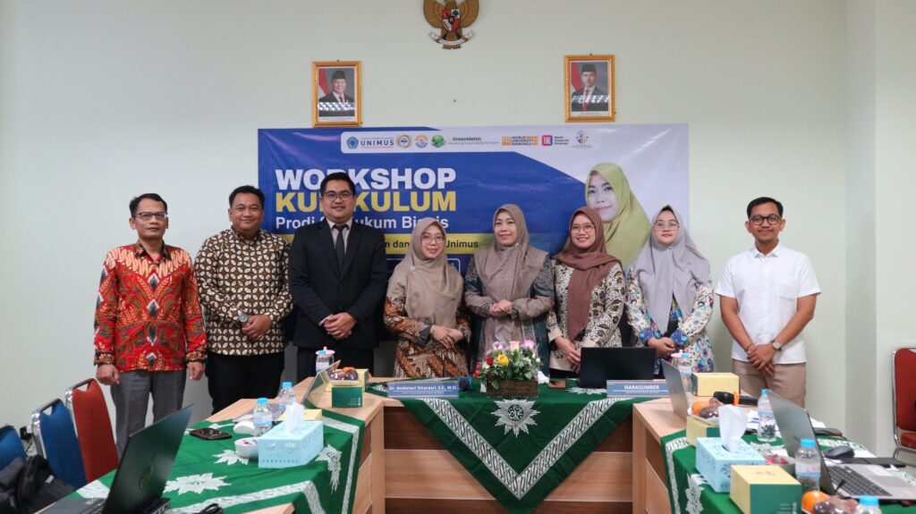 Workshop Kurikulum Prodi S1 Hukum Bisnis FEHBi Unimus Perkuat Implementasi Kurikulum OBE